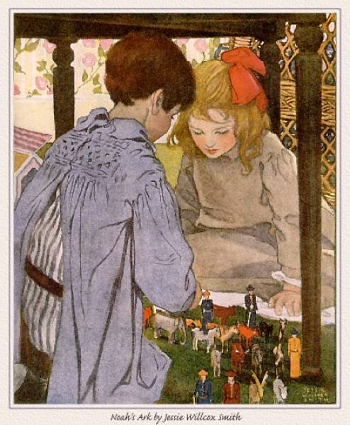 Удивительные иллюстрации Джесси Уилкокс Смит/Jessie Willcox Smith (1863-1935) (фото 9)