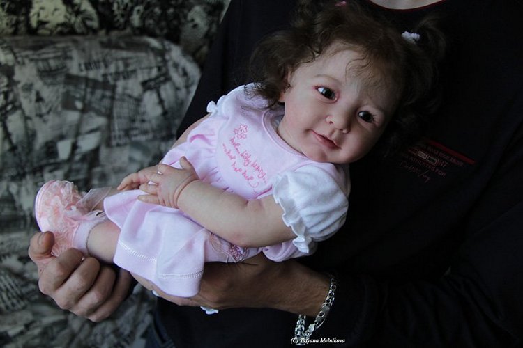 Солнышко мое, кукла реборн Лисонька