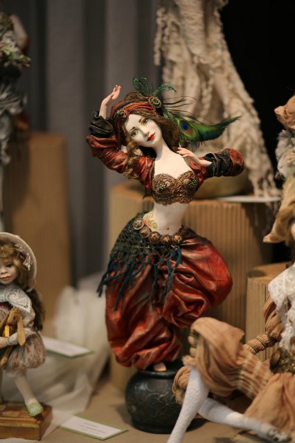 Великолепие выставки "Искусство Куклы" 11 декабря 2015 г