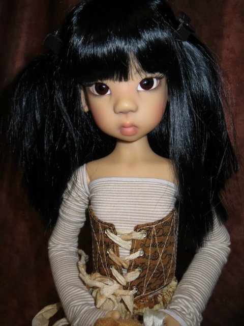 Мики. Капризная и разная — Куклы Kaye Wiggs (Кайе Виггс): авторские BJD (БЖД) (фото 5)