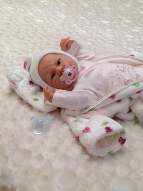 Крошка Мэддисон. Кукла-реборн молд Madisson Andrea Arcello