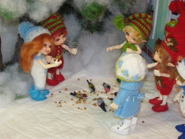 Зимние истории от Таниты. История 3 "Птички-невелички"