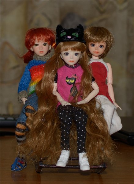 Девочка и флейта — Куклы и тела Obitsu (Обитсу): 1/6 (фото 2)