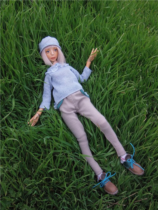 Авторские шарнирные куклы Кислой Валентины Valentine (фото 3)