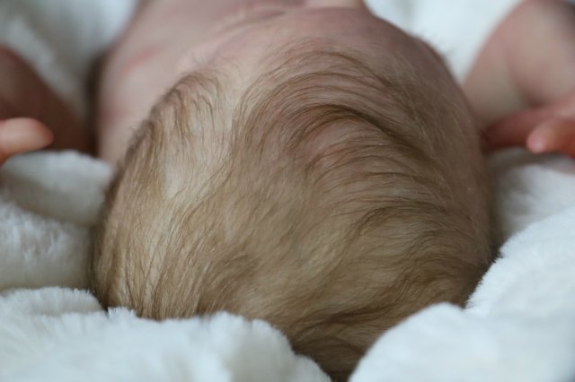 Спящая малышка Рози 2. Куколка реборн Виктории Вишни