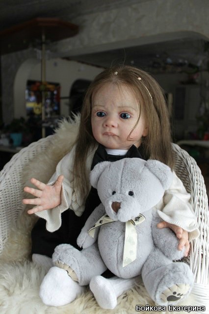 Кукла реборн Frida от Karola Wegerich в моём исполнении