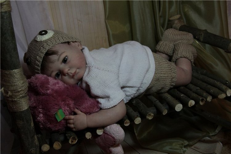 Дениска, кукла реборн из молда Marley от Ann Timmerman