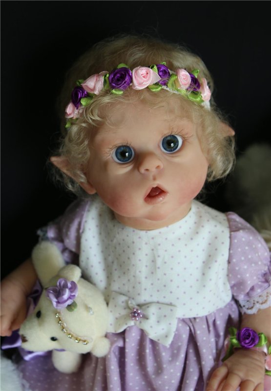 Кукла реборн Офельчечка, но не мини (фото 5)