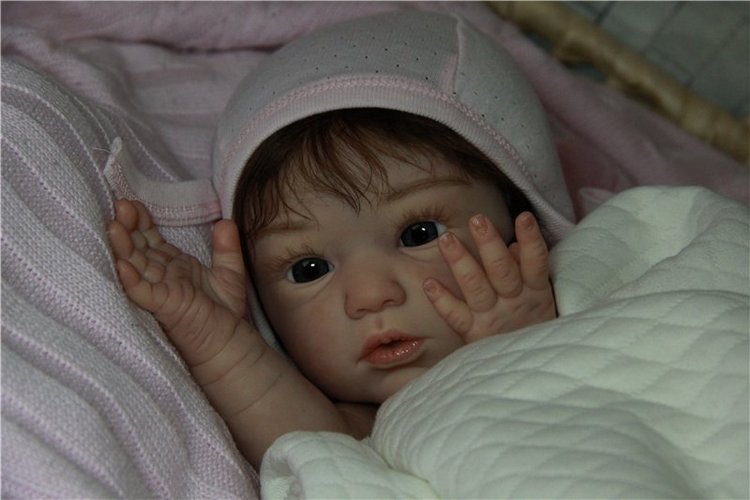 Малышка Карина. Куколка из молда Maike от Gudrun Legler