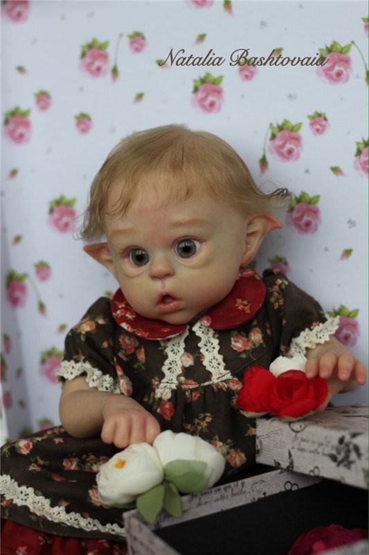 Мой любимый эльфийский ребенок! Кукла реборн Натальи Баштовой