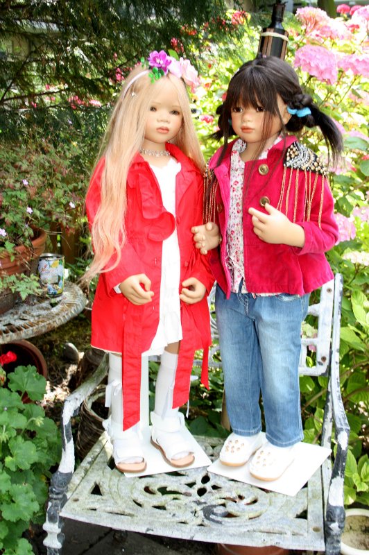 Солнечный денек в саду. Часть третья - Лилит и Анна Лу (фото 7)