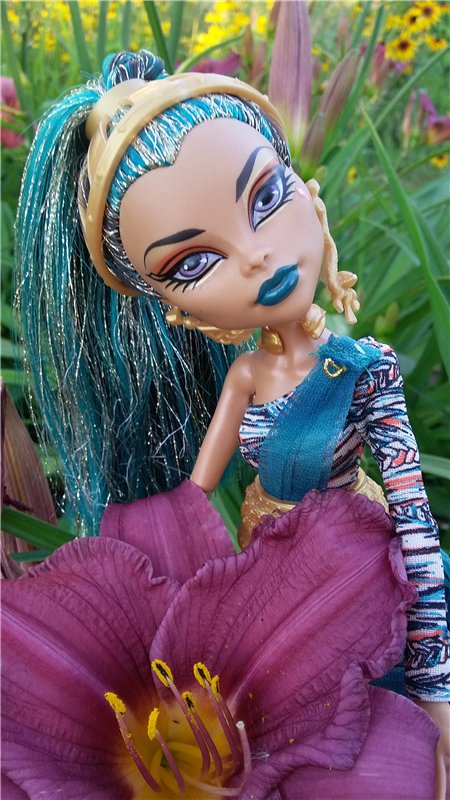 В гостях у бабушки ))) или яркое лето 2016 с девочками от Монстр Хай | Бэйбики В гостях у бабушки ))) или яркое лето 2016 с девочками от Монстр Хай