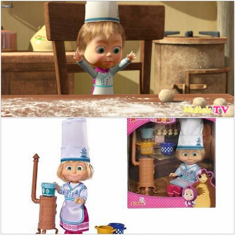 Новые Машки в кармашке — Куклы Маша и Медведь (Simba): Маша в кармашке (фото 5)