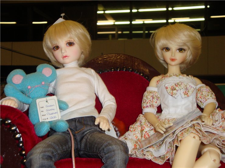 Международная выставка кукол в Ahoy Rotterdam (Нидерланды) 28-29 октября 2011 г. Часть четвертая