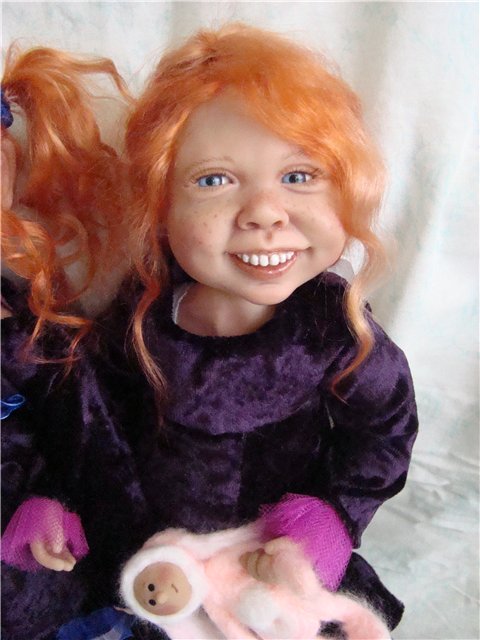 Лаура и Луиза. Авторские куклы ООАК Кондрашовой Ирины