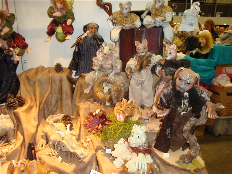 Международная выставка кукол в Ahoy Rotterdam (Нидерланды) 28-29 октября 2011 г. Часть четвертая