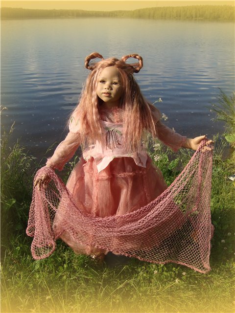 Когда-то она любила море — Куклы Annette Himstedt (Аннетт Химстедт): коллекционные