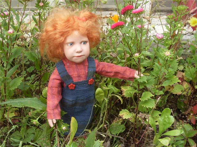 Моя подруга Осень. Коллекционная кукла (фото 7)