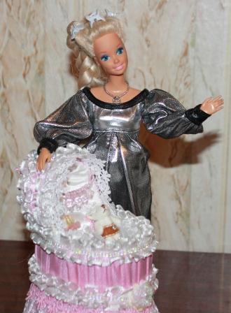 Мастер-класс - Мебель для кукол. Колыбелька для крохотулечки