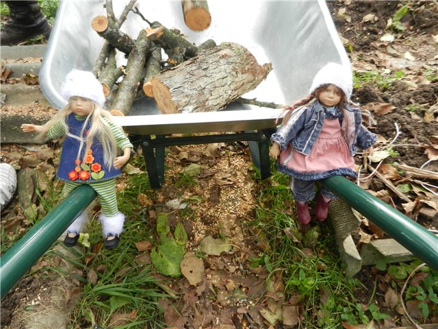 Мои крохотульки на природе. Клубные куколки от Аннет Химштед