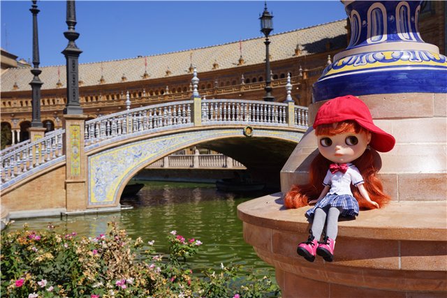 Испанский калейдоскоп. Часть 3. Севилья. Встреча любителей Blythe. Мадлен больше не одна
