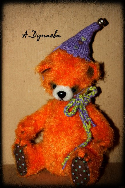 Маленький француз Маню - игрушка вязанная крючком (фото 5)