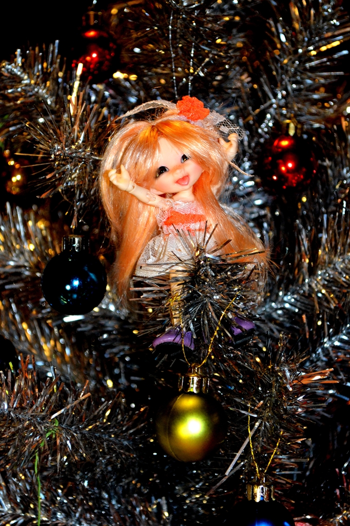 Новогодние приготовления наших красавиц BJD (фото 10)