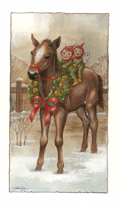 Мир эльфов и фей от Ширли Барбер (SHIRLEY BARBER)