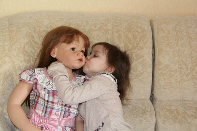 Девочка Эвелина — Куклы Реборн (Reborn): работы мастеров