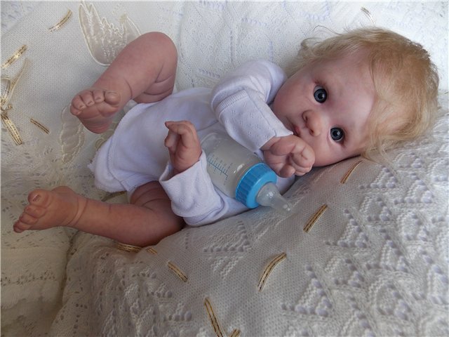 Котенок Савушка, мой забавный глазастик реборн. Детская Светланы Матляк