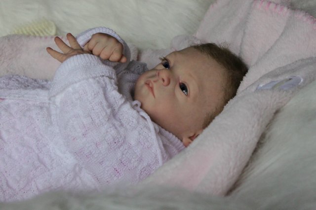 Розана - цветочек, роза... Куколка реборн Виктории Вишни