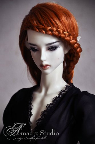 Невероятные парики для кукол БЖД от: Amadiz Studio