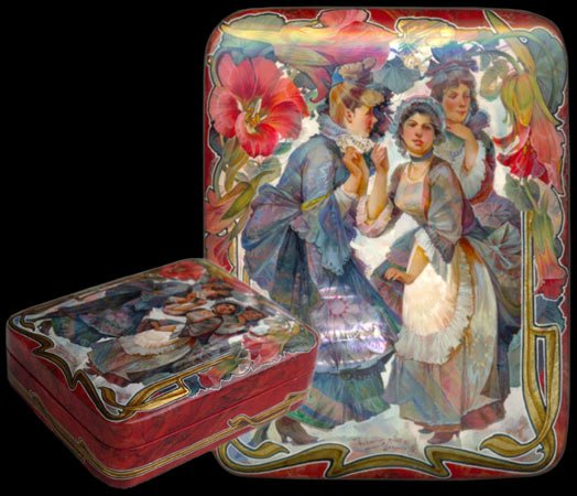 Усмотри тропинку в сказку или Здесь русский дух, здесь Русью пахнет. Федоскинская лаковая миниатюра