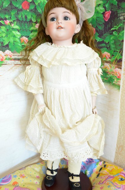 Моя "столетняя девочка" антикварная кукла (фото 5)