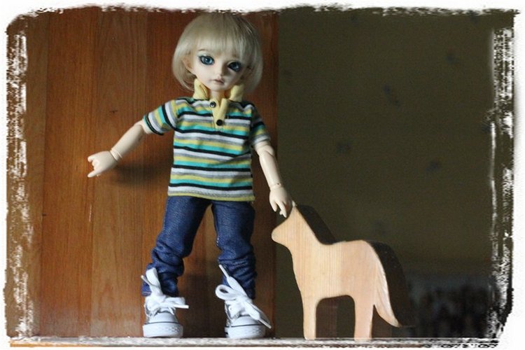 Мой первый бжд мальчик! LittelFee, эльф Эль