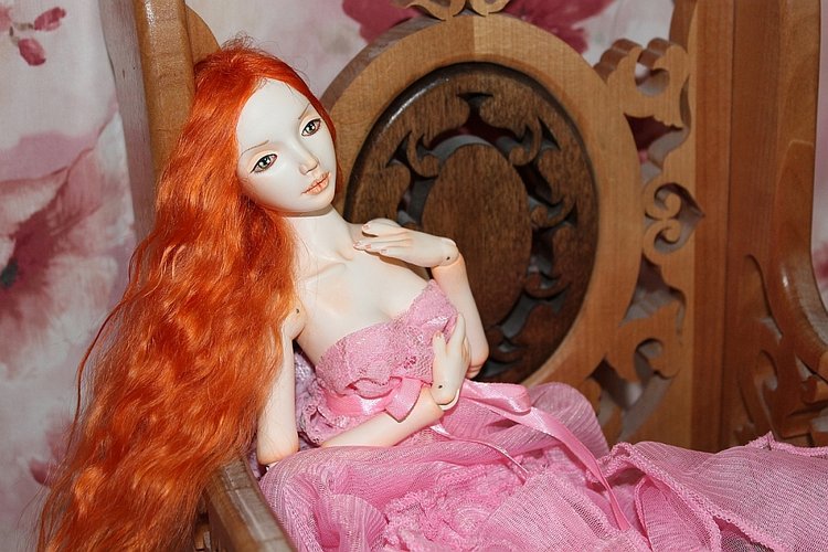 Маленькая русалочка Анаэль. Авторская кукла (фото 4)