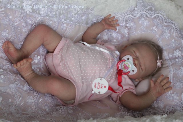 Крохотулька Angeli от Elisa Marx. Куколка реборн Виктории Вишни