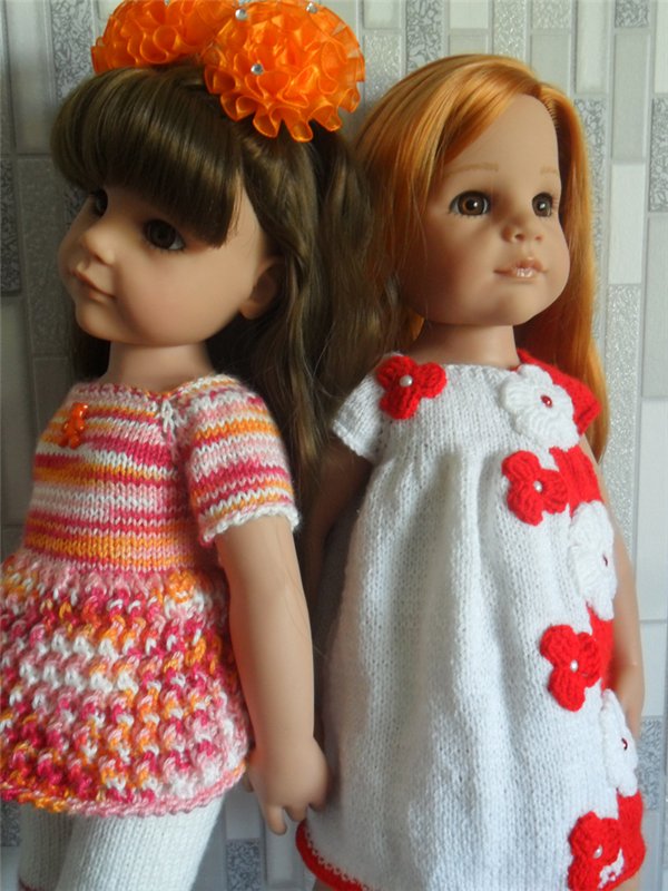 Неразлучные сестрички — Одежда и обувь для кукол своими руками: фото (фото 3)
