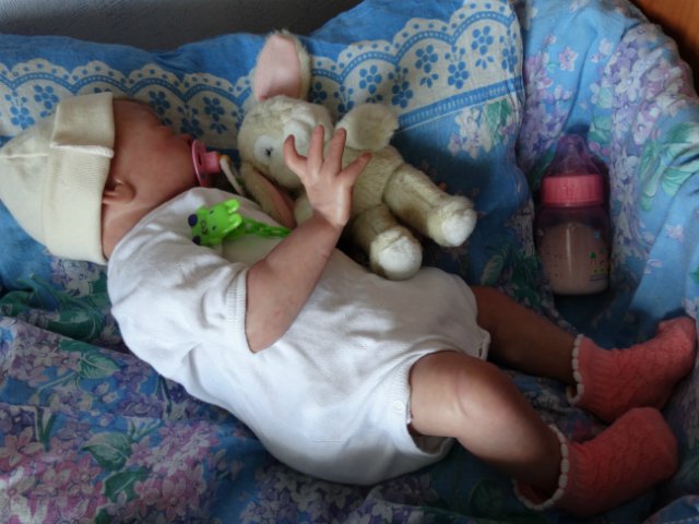 Кукла реборн Марусенька — Куклы Реборн (Reborn): домашние фото