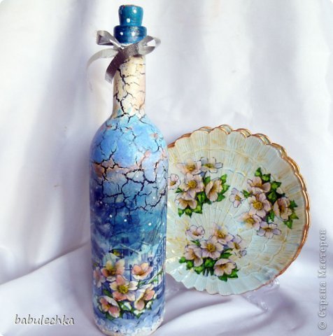 Новогодний декор бутылок — Интересное и необычное: фотоподборки