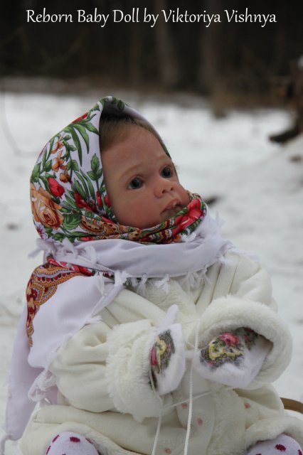 Настенька из сказки Морозко! Куколка реборн Виктории Вишни (фото 6)