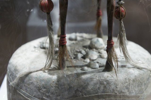 Выставка кукол по эскизам главного художника фильма "Монгол" - Даши Намдакова