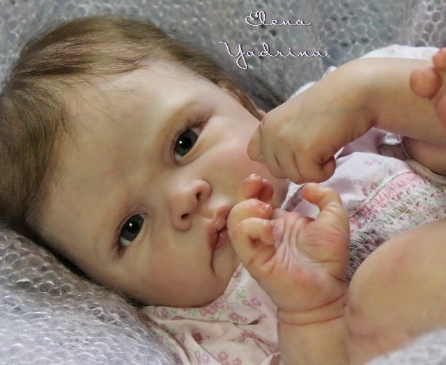 Когда солнышко хмурится... Куклы реборн Елены Ядриной