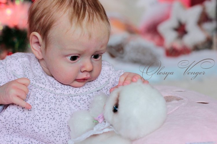 Моя Хлоя, мой любознательный Совенок, кукла реборн Олеси Венгер