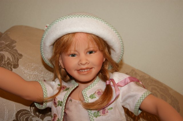 Катя по фамилии Плюшок. Коллекционная кукла Heidi Plusczok