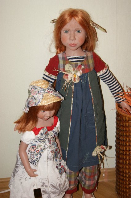 Немного солнышка и позитива от коллекционных кукол Zwergnase, веснушчатых девчонок (фото 2)