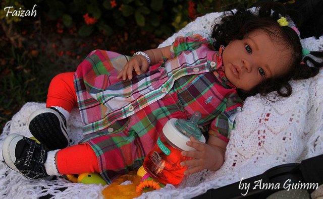 Интересная мулаточка,на основе молда шаян