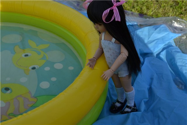 Поездка Евочки на дачу | Бэйбики Поездка Евочки на дачу — Куклы Iplehouse (Иплхаус): BJD (БЖД) (фото 4)