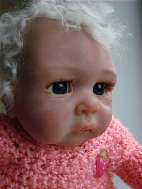 Маленькая ягодка. Авторская кукла Кондрашовой Ирины