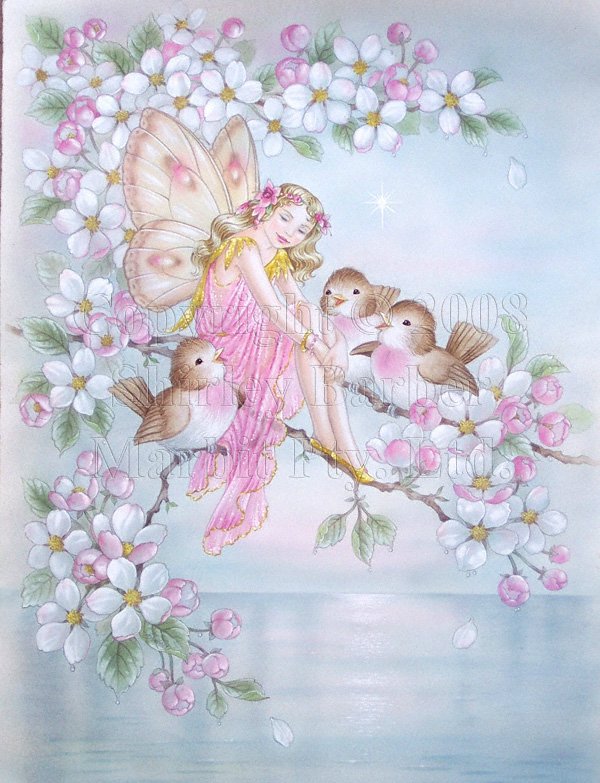 Мир эльфов и фей от Ширли Барбер (SHIRLEY BARBER)